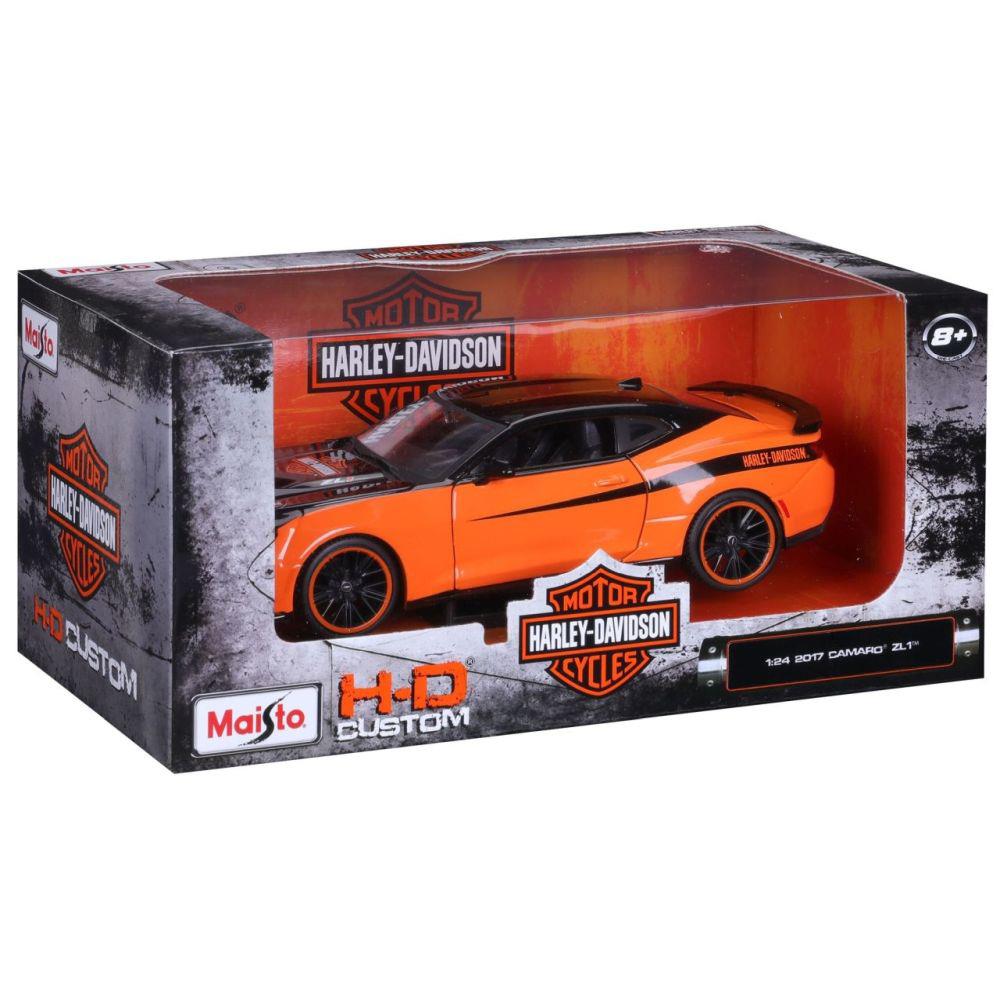 Modellauto Chevrolet Camaro 2017 Harley Davidson, 1:24