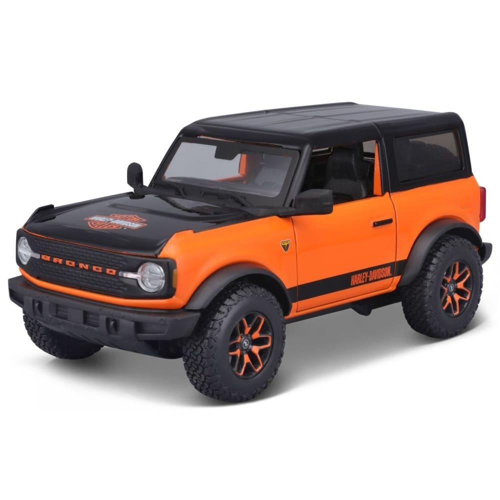 Modellauto Ford Bronco Badlands Harley Davidson, 1:24