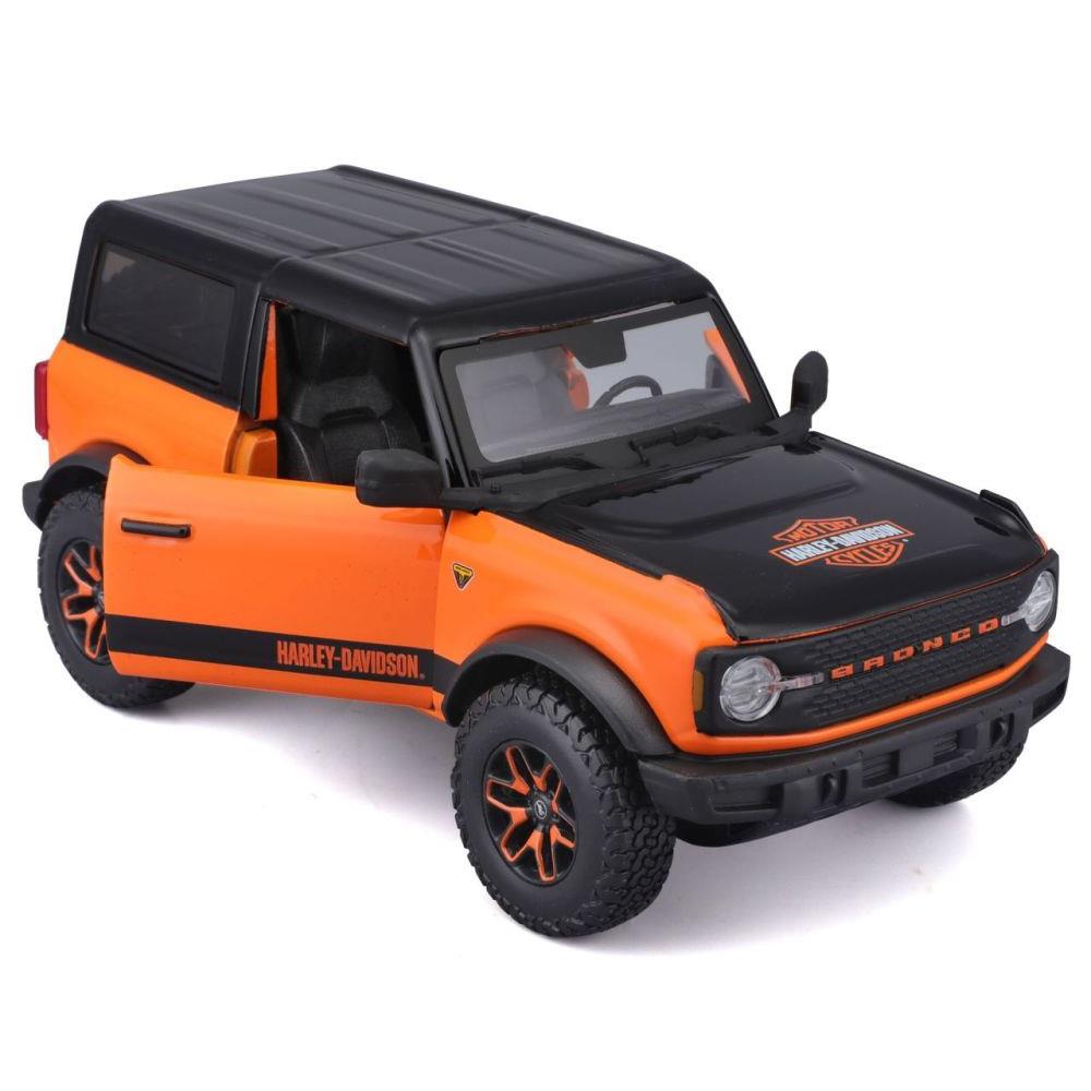 Modellauto Ford Bronco Badlands Harley Davidson, 1:24