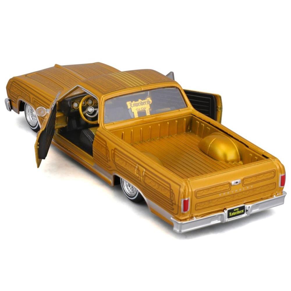 Modellauto Chevrolet El Camino 1965 Lowrider, 1:24