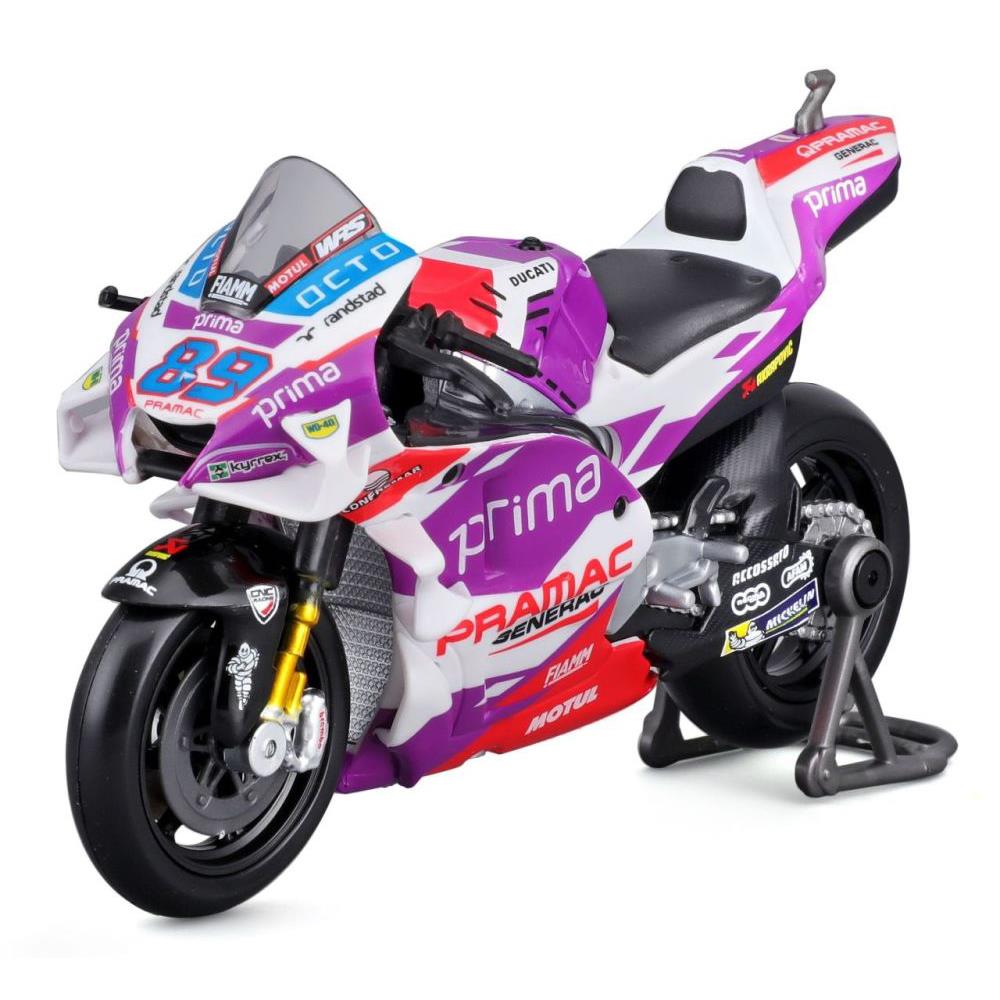 Motorrad Modell Moto GP Motorrad #89 Jorge Martin 2022, 1:18