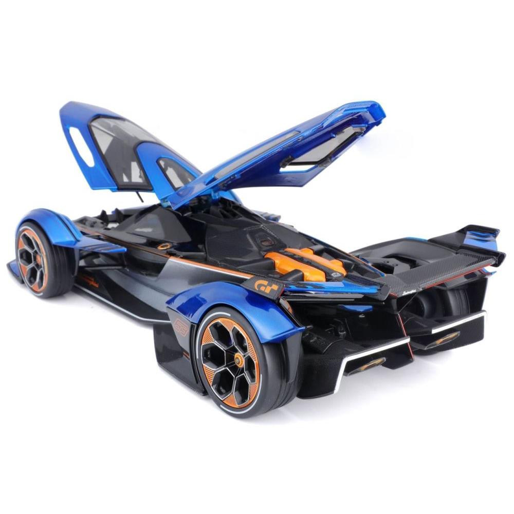 Modellauto Lamborghini V12 Vision Gran Tourismo, blau, 1:18