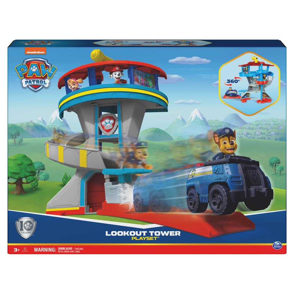 Autogarage Paw Patrol Lookout Tower Playset