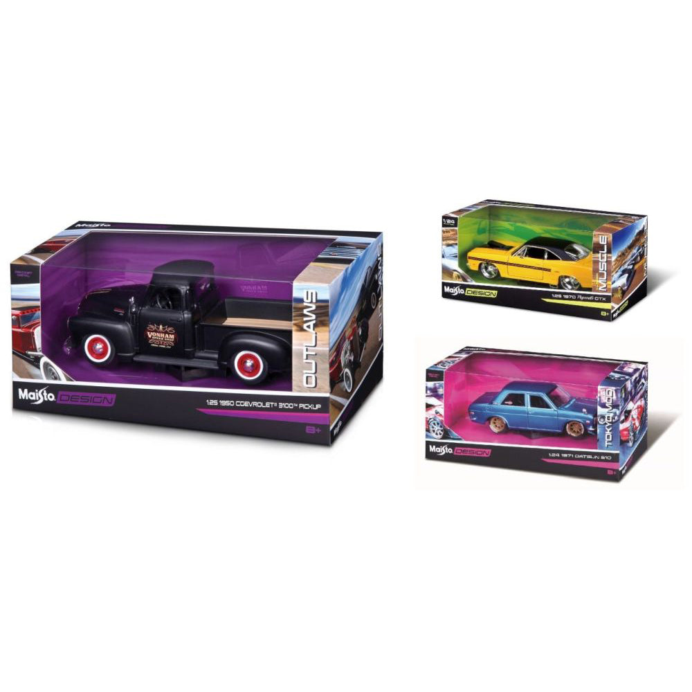 Modellauto Tuning Auto, 1:24, assortiert