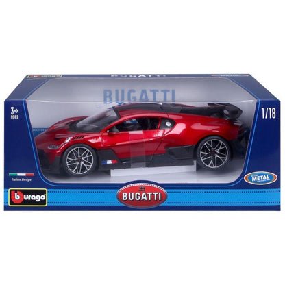 Modellauto Bugatti Divo, rot, 1:18