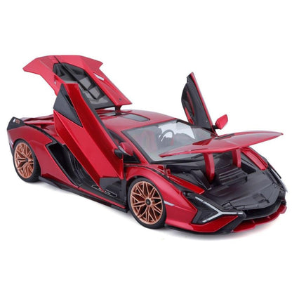 Modellauto Lamborghini Sian FKP 37, rot, 1:18