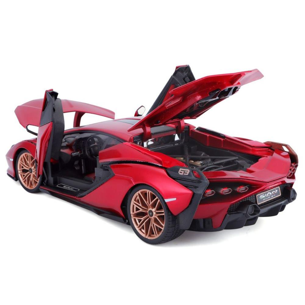 Modellauto Lamborghini Sian FKP 37, rot, 1:18