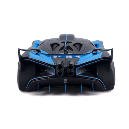 Modellauto Bugatti Bolide, blau/schwarz 1:18