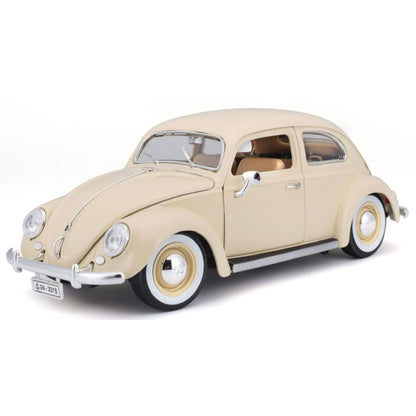 Modellauto Volkswagen Käfer 1955 beige, 1:18