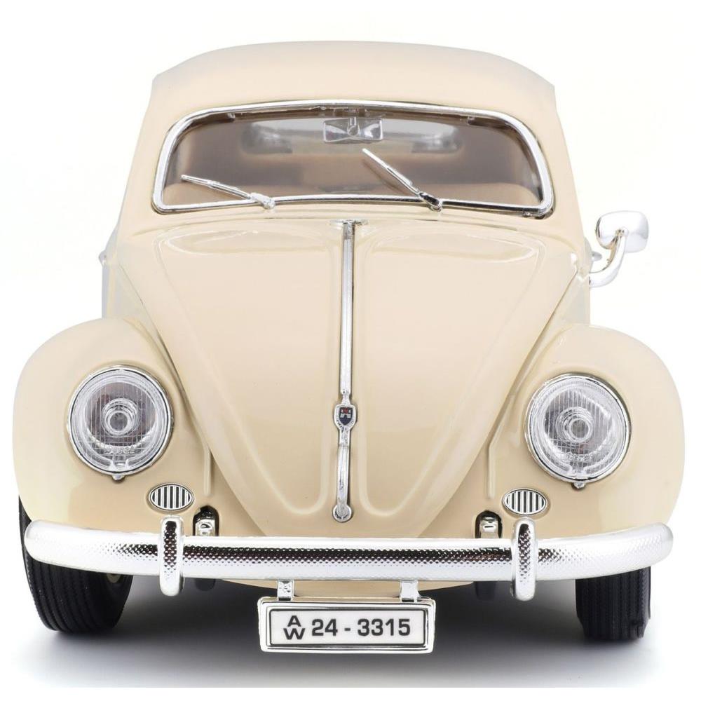 Modellauto Volkswagen Käfer 1955 beige, 1:18