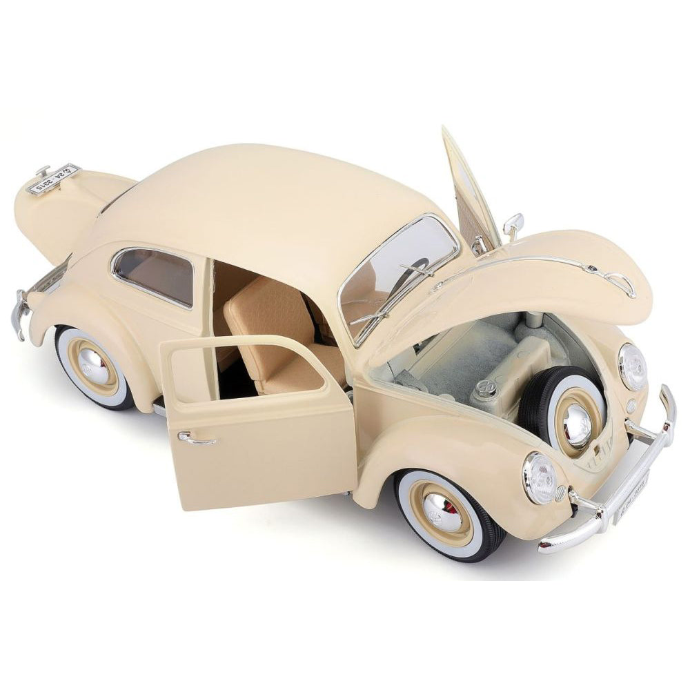 Modellauto Volkswagen Käfer 1955 beige, 1:18