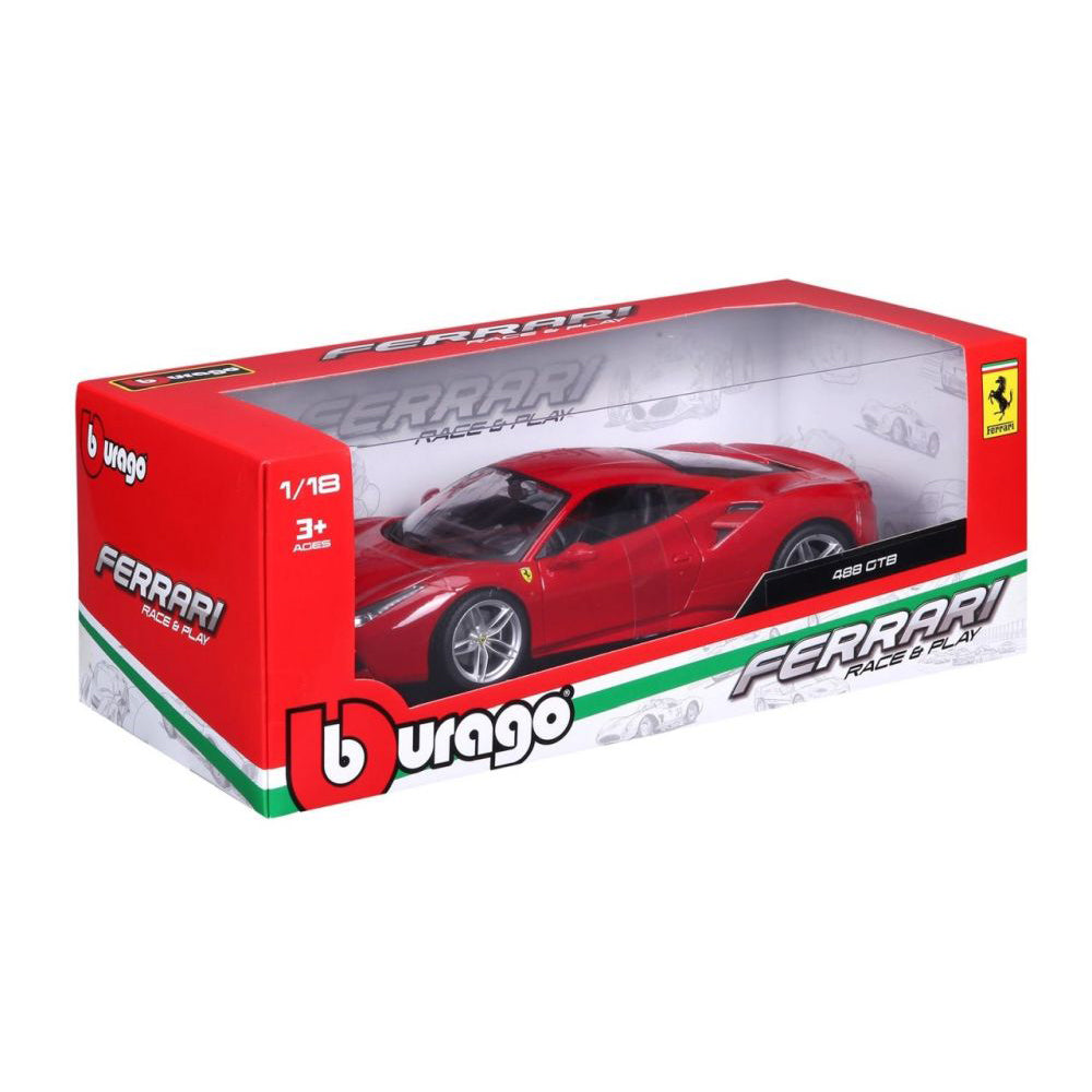 Modellauto Ferrari Race & Play 488 GTB, 1:18