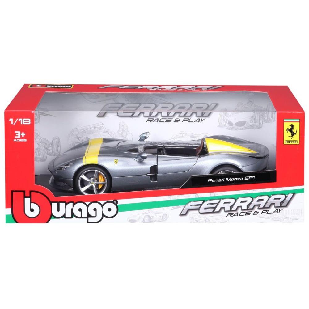 Modellauto Ferrari Race & Play Monza SP1, 1:18