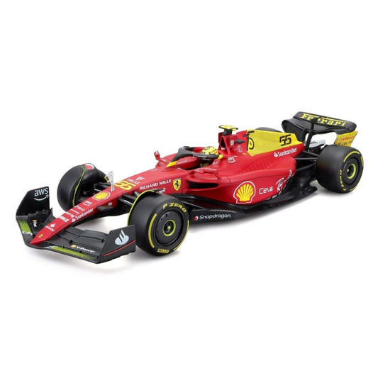 Modellauto Ferrari F1-75, 1:18 Special Edition Carlos Sainz 2022