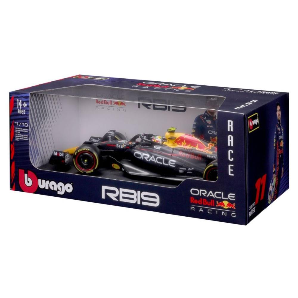 Modellauto Red Bull Racing F1 RB19 Sergio Pérez 2023, 1:18