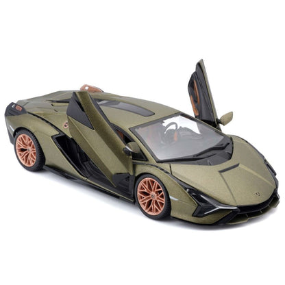 Modellauto Lamborghini Sián FKP 37, grün, 1:24