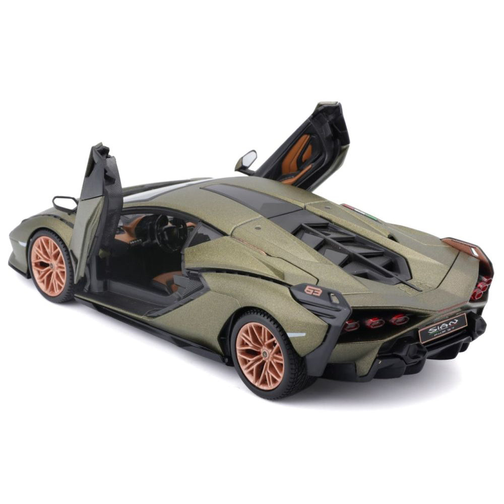 Modellauto Lamborghini Sián FKP 37, grün, 1:24