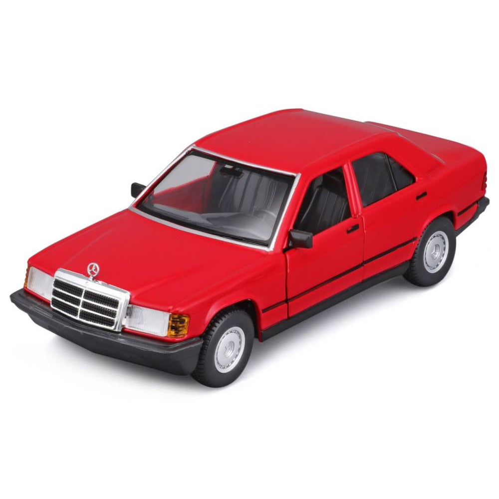 Modellauto Mercedes-Benz 190E 1987, rot, 1:24