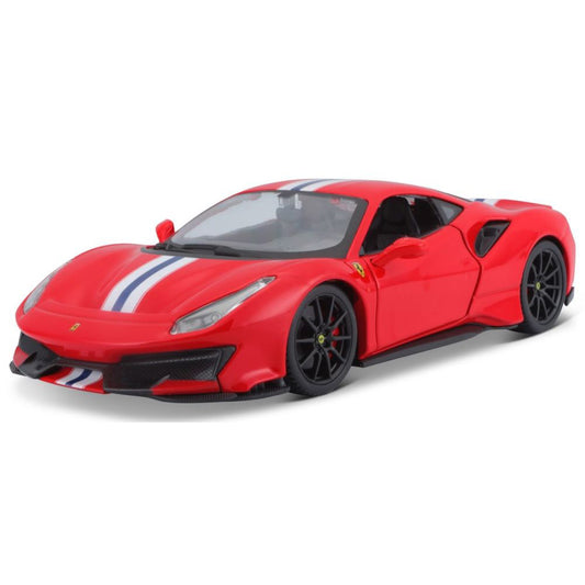 Modellauto Ferrari Race & Play 488 Pista, rot, 1:24