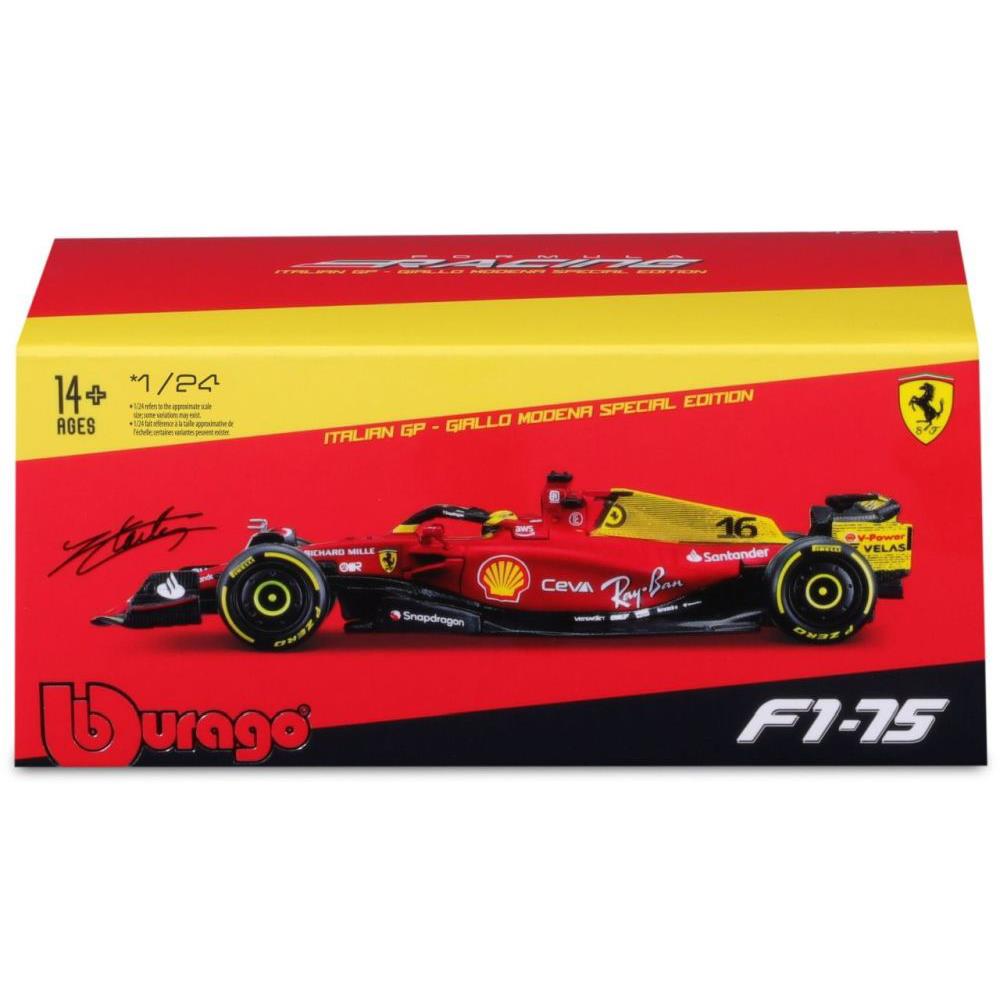 Modellauto Ferrari F1-75 Special Edition Charles Leclerc 2022, 1:24