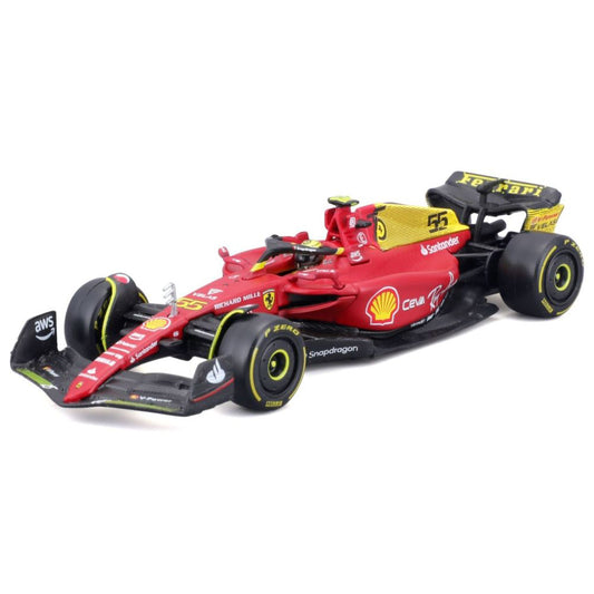 Modellauto Ferrari F1-75 Special Edition Carlos Sainz 2022, 1:24