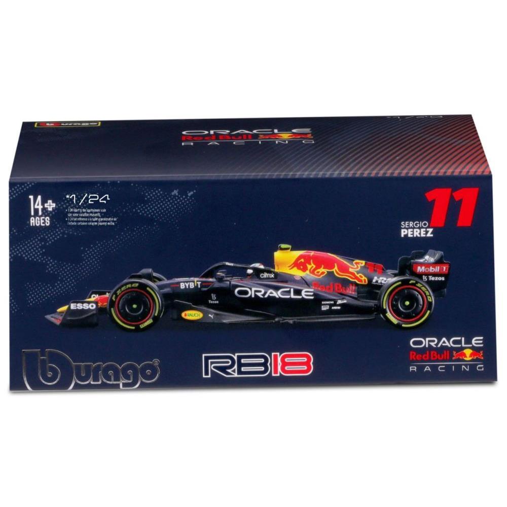 Modellauto Red Bull F1 RB18 Sergio Pérez 2022, 1:24