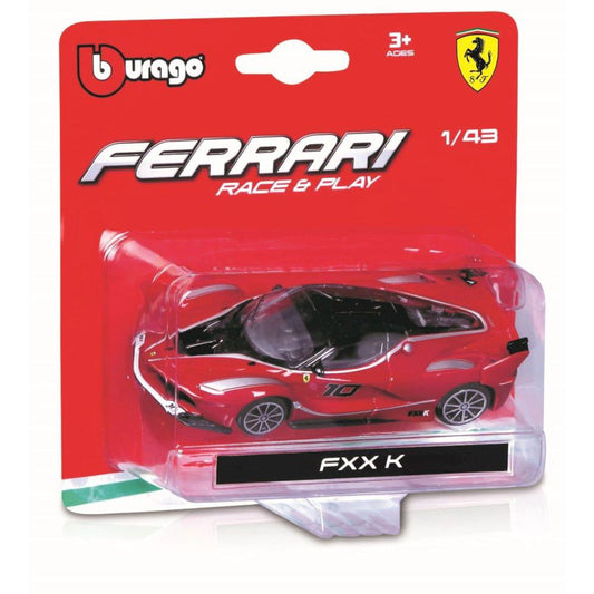 Modellauto Ferrari Race & Play im Blister,  1:43, assortiert