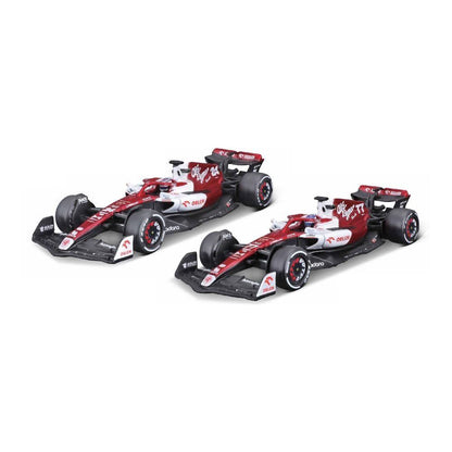 Modellauto F1 mit Helm, 1:43, assortiert