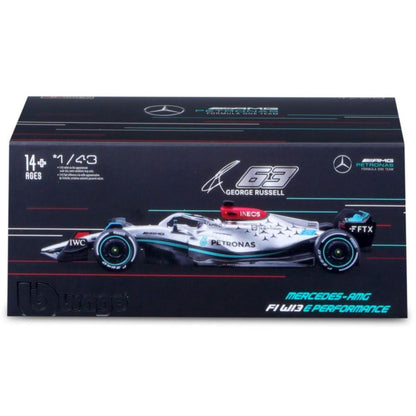 Modellauto Mercedes-AMG F1 W13 E Performance George Russell 2022, 1:43