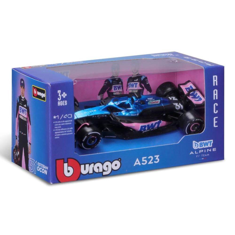 Modellauto BWT Alpine F1 Team A523 Ocon 2023, 1:43