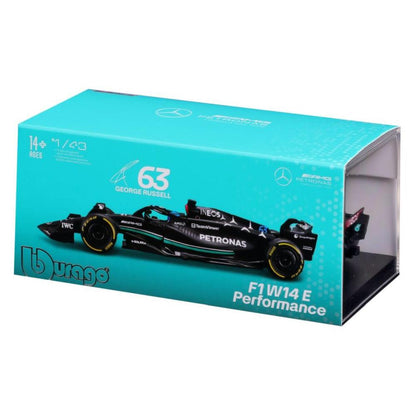 Modellauto Mercedes-AMG F1 W14 E Performance George Russell 2023, 1:43