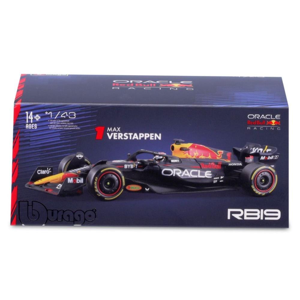 Modellauto Red Bull Racing F1 RB19 Max Verstappen 2023, 1:43