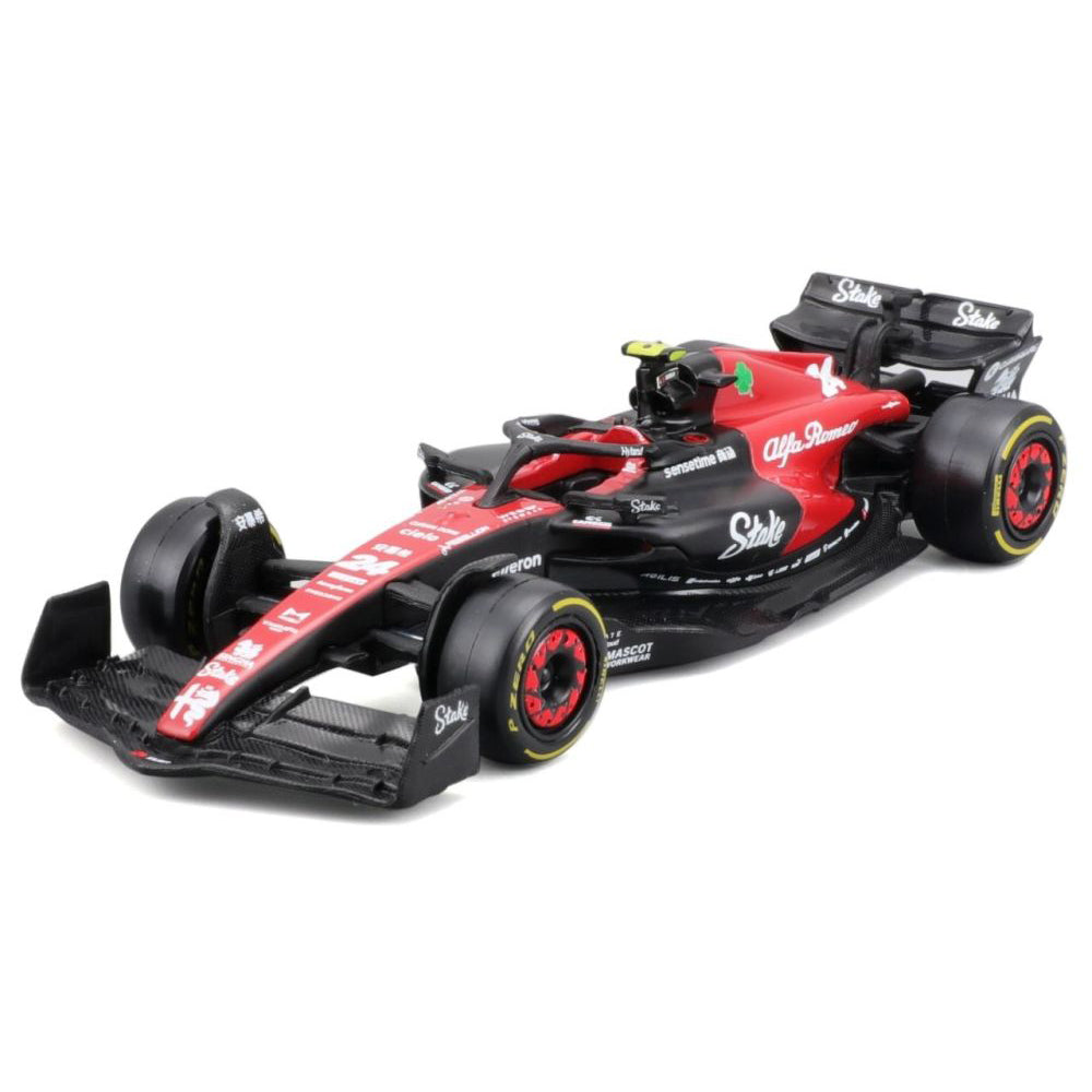 Modellauto Alfa Romeo F1 Team Stake C43 Zhou 2023, 1:43