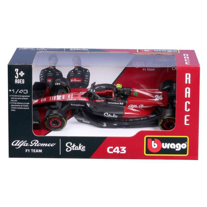 Modellauto Alfa Romeo F1 Team Stake C43 Zhou 2023, 1:43