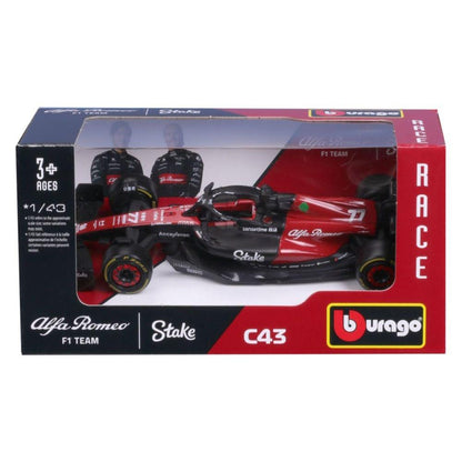 Modellauto Alfa Romeo F1 Team Stake C43 Valtteri Bottas 2023, 1:43