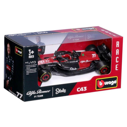 Modellauto Alfa Romeo F1 Team Stake C43 Valtteri Bottas 2023, 1:43