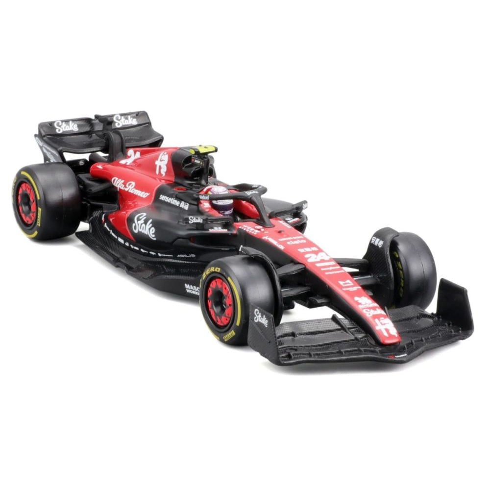 Modellauto Alfa Romeo F1 Team Stake C43, 1:43 Zhou 2023