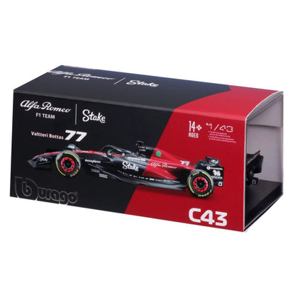 Modellauto Alfa Romeo F1 Team Stake C43 Bottas 2023, 1:43