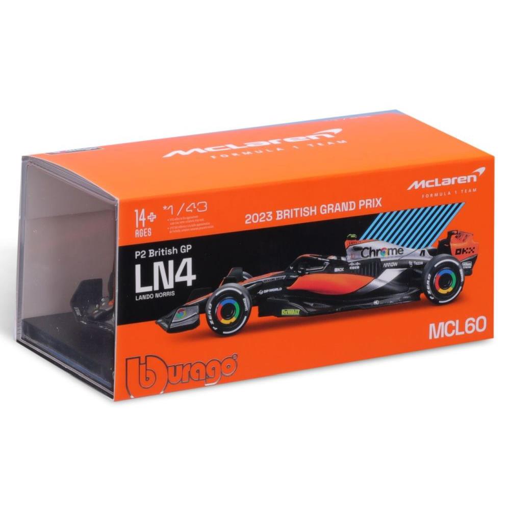 Modellauto McLaren F1 Team MCL60 Lando Norris 2023, 1:43