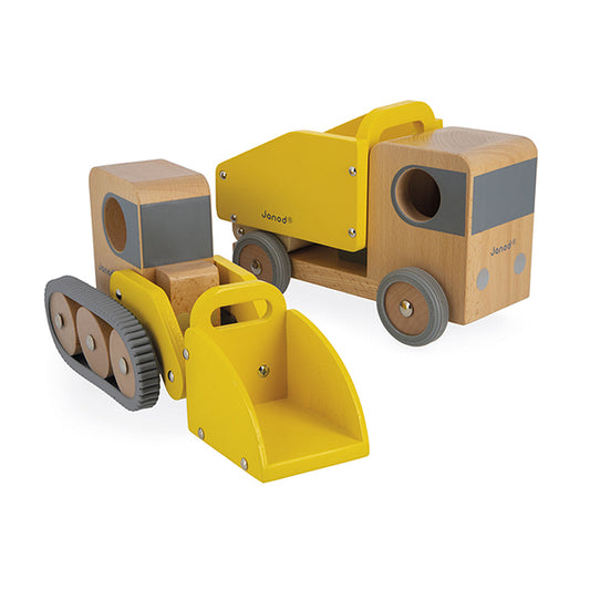 Janod BOLID Kippwagen und Bagger