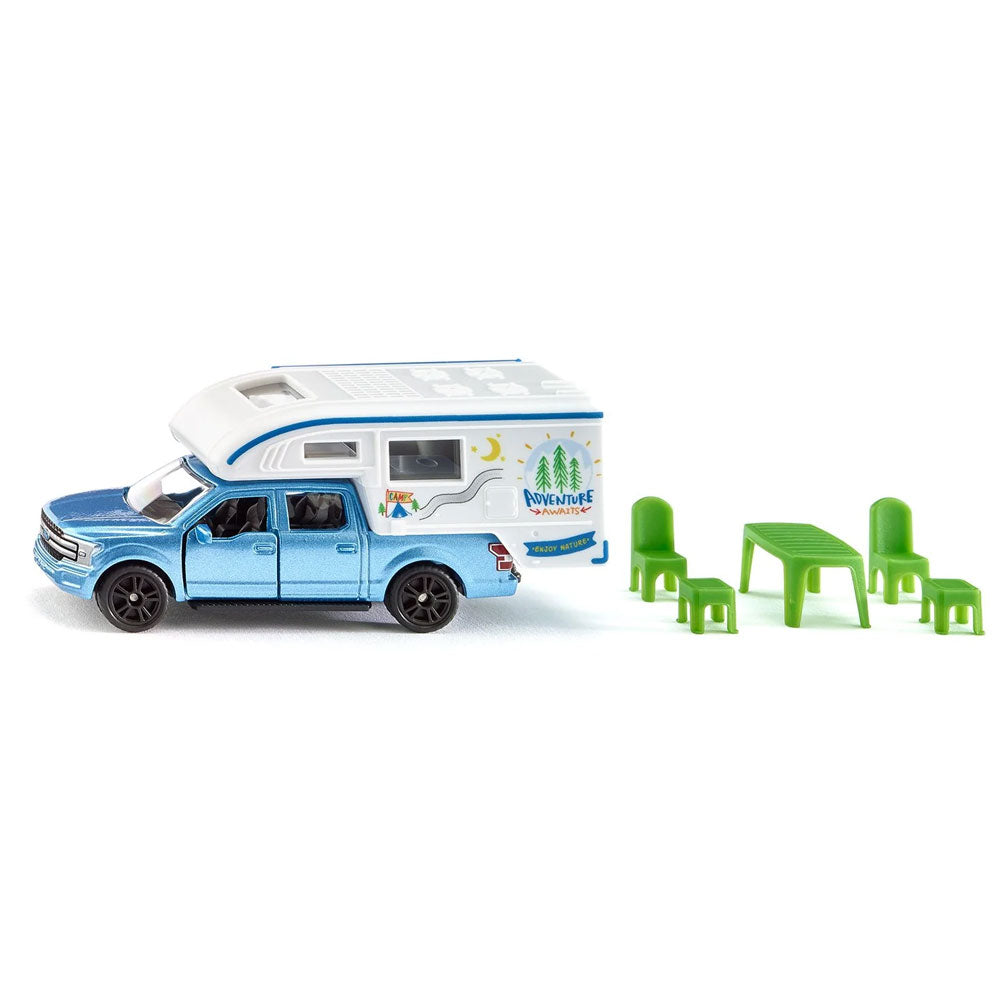 Spielzeugauto Ford F150 Pick-Up Camper