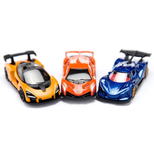 Spielzeugauto Geschenkset Supercars, Lamborghini, McLaren, Apolle I.E.