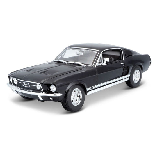 Modellauto Ford Mustang 1967, schwarz, 1:18