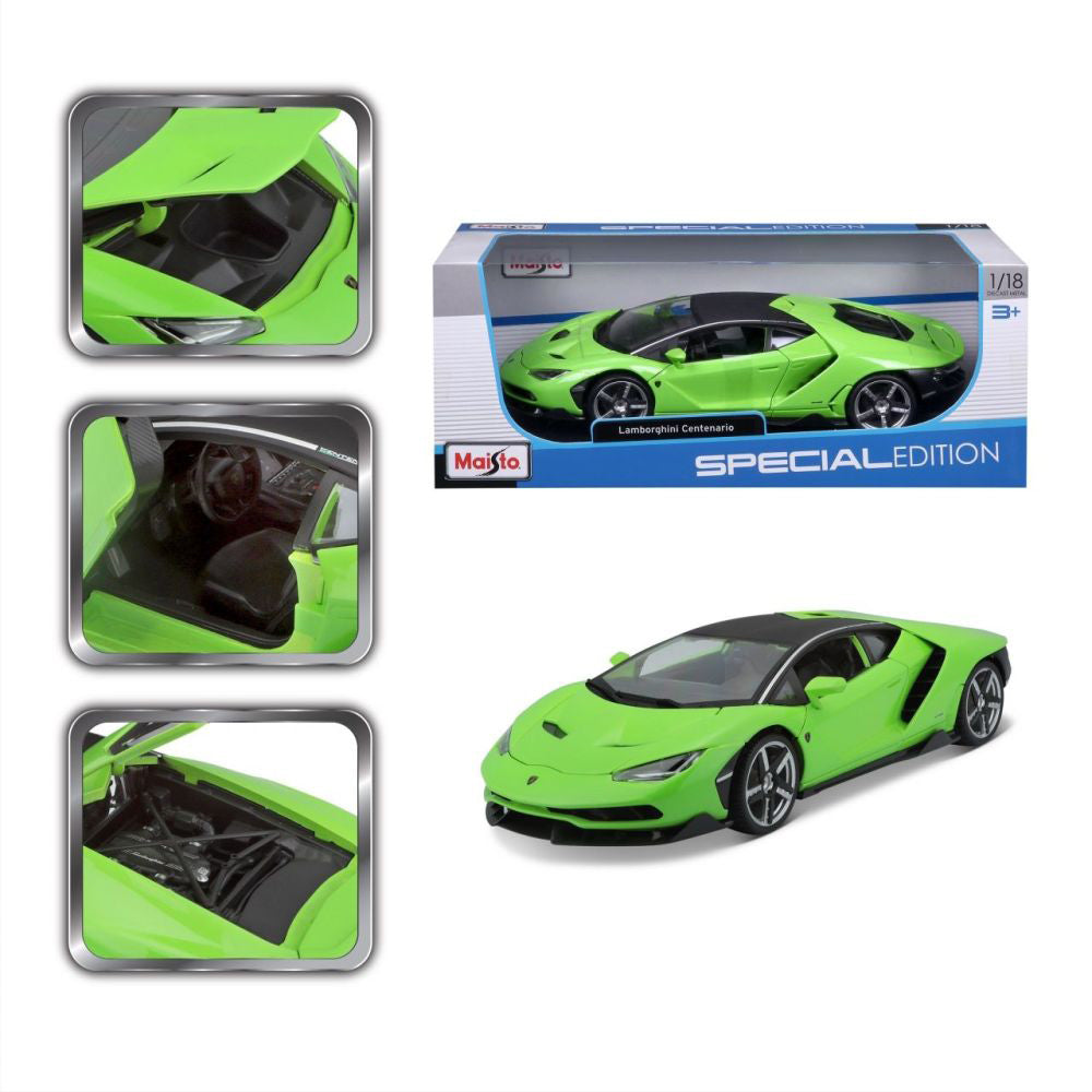 Modellauto Lamborghini Centenario, grün, 1:18