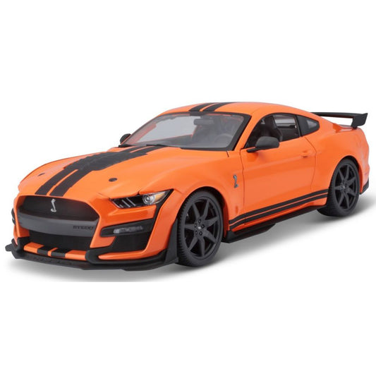 Modellauto Ford Mustang Shelby GT500 2020, orange, 1:18