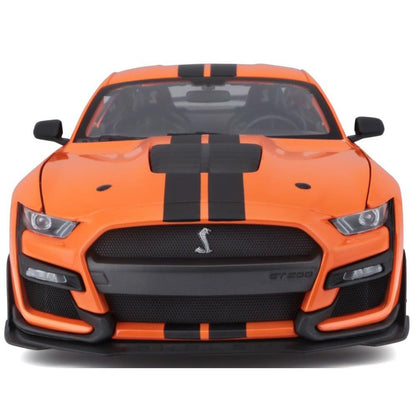 Modellauto Ford Mustang Shelby GT500 2020, orange, 1:18