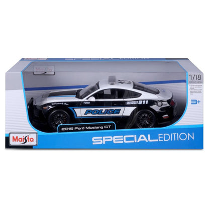 Modellauto Ford Mustang 2015 GT Police, 1:18