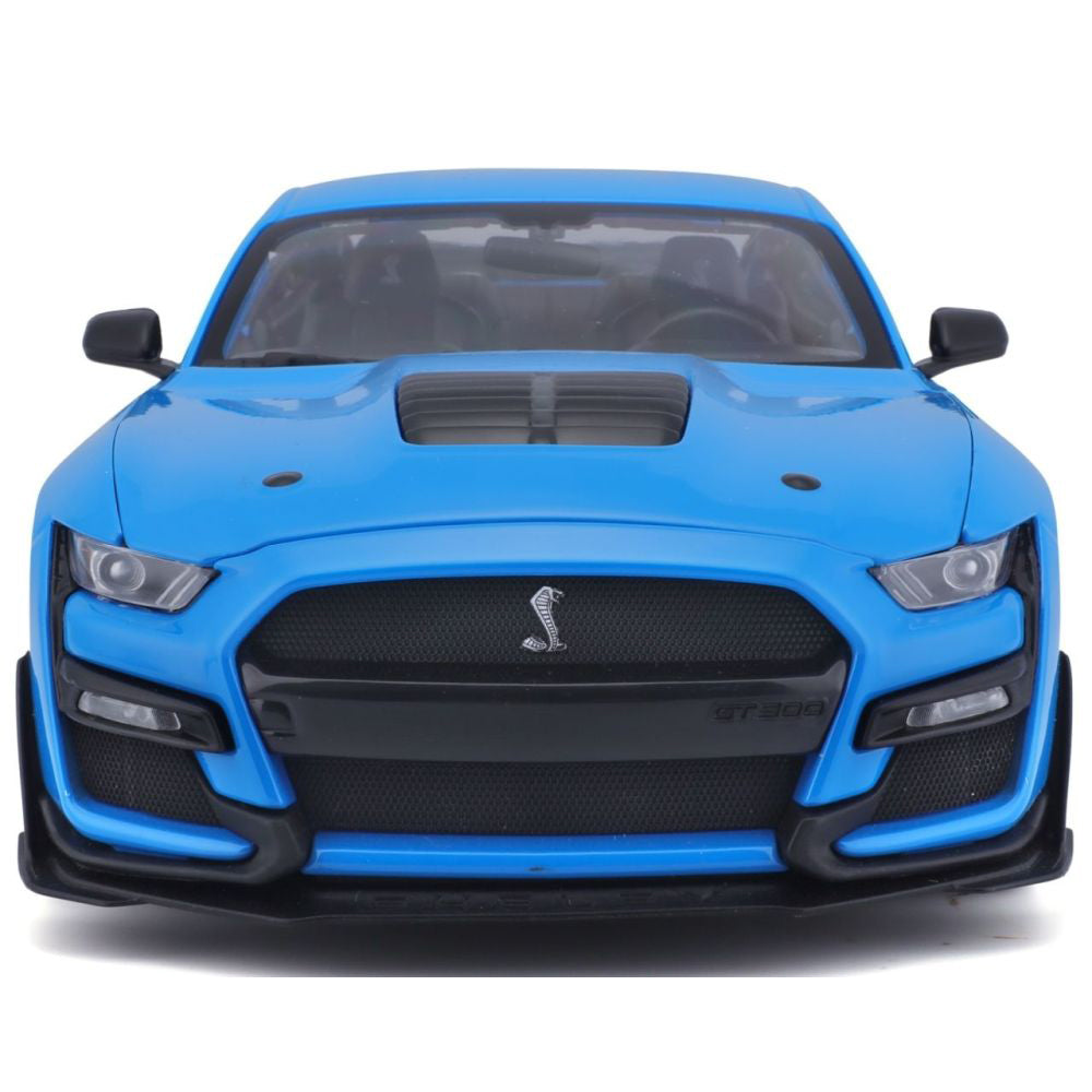 Modellauto Mustang Shelby GT500 2020, blau, 1:18