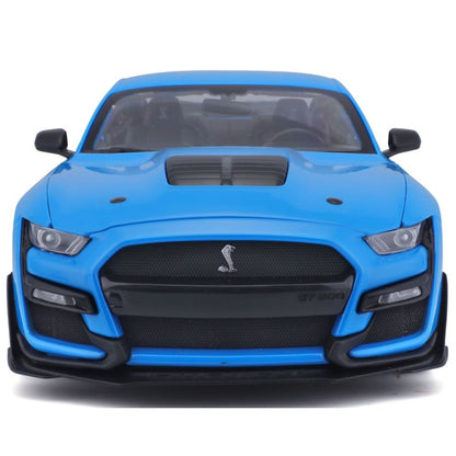 Modellauto Mustang Shelby GT500 2020, blau, 1:18