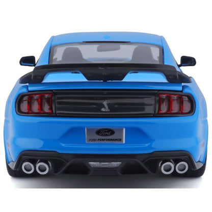 Modellauto Mustang Shelby GT500 2020, blau, 1:18